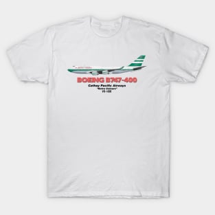 Boeing B747-400 - Cathay Pacific Airways "Retro Colours" T-Shirt